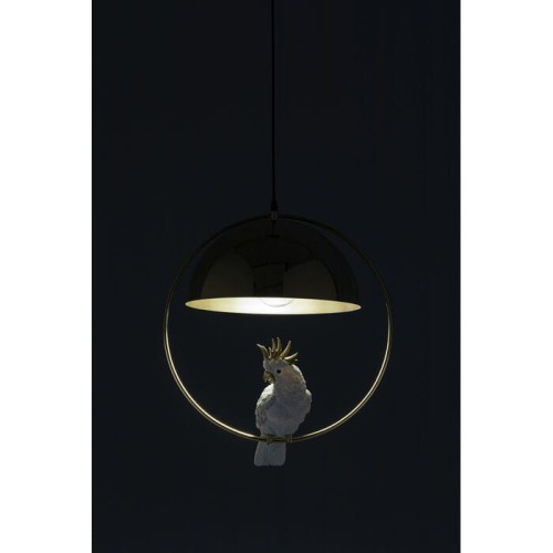lampa wisząca Animal Cockatoo, lampa Kare Design, lampa kakadu, lampa do jadalni, lampa do salonu