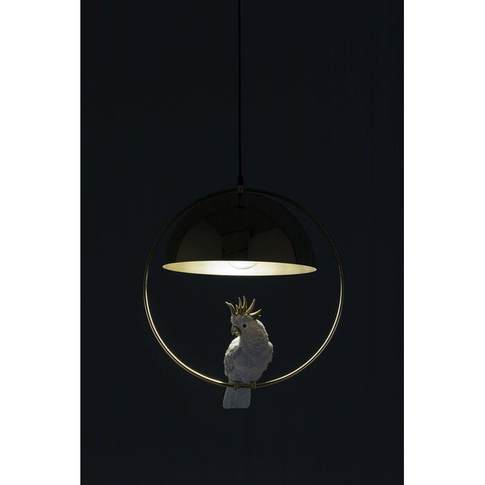 lampa wisząca Animal Cockatoo, lampa Kare Design, lampa kakadu, lampa do jadalni, lampa do salonu