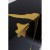 kredens Cracked Black Gold, kredens Kare Design, kredens do salonu, kredens do jadalni