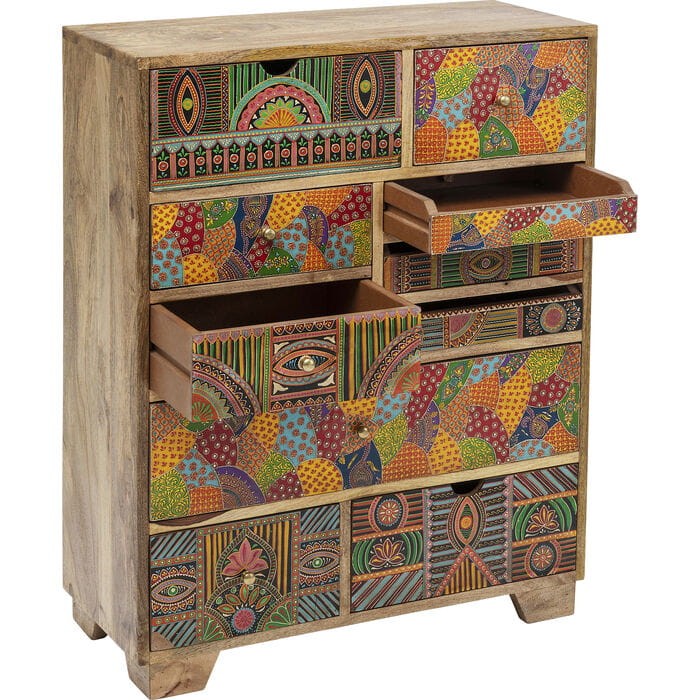 komoda Paradise, komoda Kare Design, komoda boho, komoda wzory