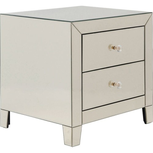szafka nocna Luxury Pearl, szafka Kare Design, szafka nocna do sypialni, szafka do salonu, szafka glamour