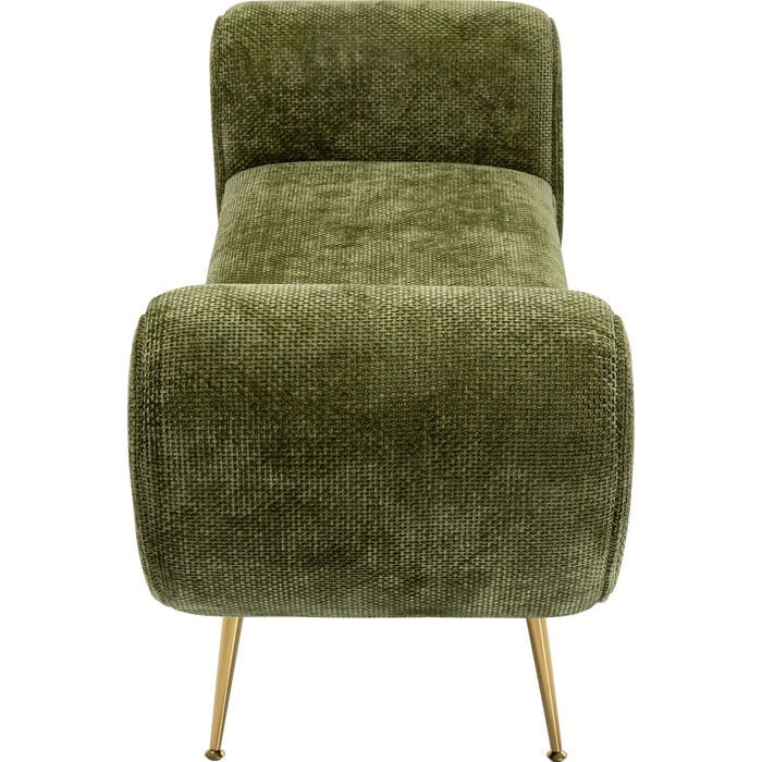 ławka Trono, ławka Kare Design, ławka zielona, ławka do sypialni, ławka do przedpokoju