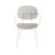 krzesło Tondina Slim, krzesło outdoorowe, krzesło do restauracji, włoski design, krzesło Infiniti
