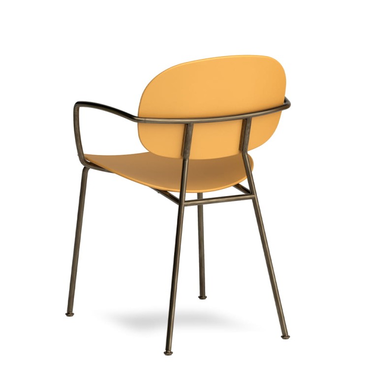 krzesło Tondina Pop, krzesło outdoorowe, krzesło do restauracji, włoski design, krzesło Infiniti