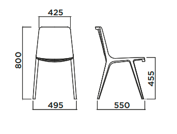 krzesło Seame, krzesło do jadalni, krzesło do salonu, krzesło Infiniti, włoski design, krzesło drewniane
