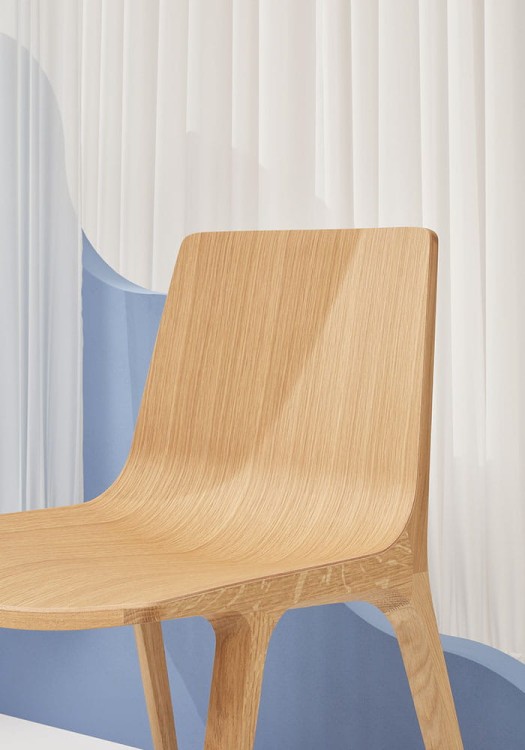 krzesło Seame, krzesło do jadalni, krzesło do salonu, krzesło Infiniti, włoski design, krzesło drewniane