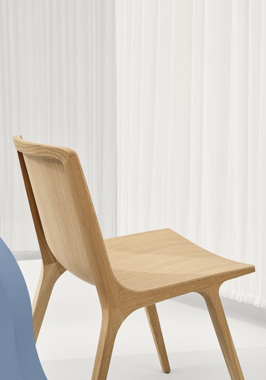 krzesło Seame, krzesło do jadalni, krzesło do salonu, krzesło Infiniti, włoski design, krzesło drewniane