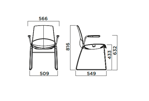 krzesło Now, krzesło eleganckie, krzesło do jadalni, krzesło do biura, krzesło Infiniti Design, włoski design