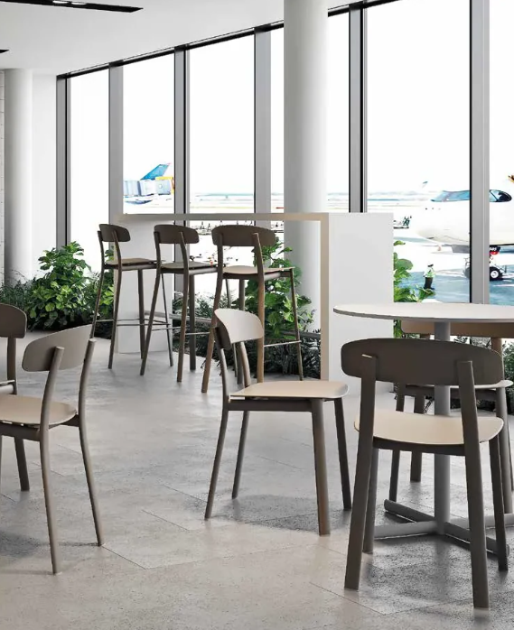 krzesło feluca pop, krzesło do jadalni, krzesło do restauracji, krzesło na taras, krzesło Infiniti, włoski design