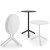 stolik barowy Join, stolik Infiniti Design, stolik do restauracji, stolik outdoor, włoski design