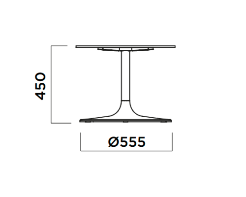 stolik kawowy Flink, stolik Infiniti Design, stolik kawowy do salonu, stolik kawowy do kawiarni, stolik do restauracji, włoski design