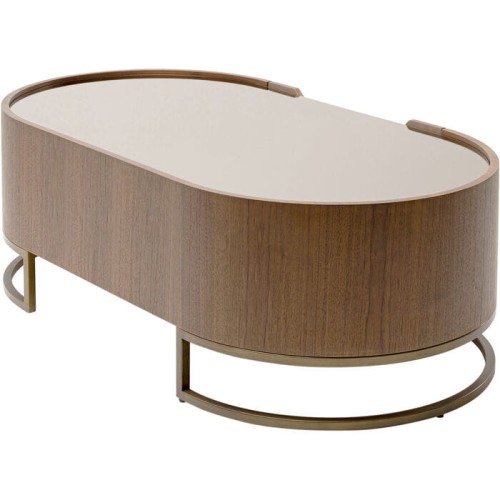 stolik kawowy Giorgio, stolik kawowy Kare, stolik kawowy do salonu, stolik kawowy orzech