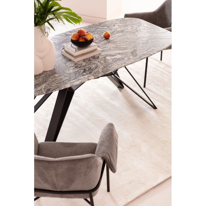 stół Okinawa, stół Kare Design, stół granitowy, stół do jadalni, stół do salonu, elegancki stół, unikatowy stół