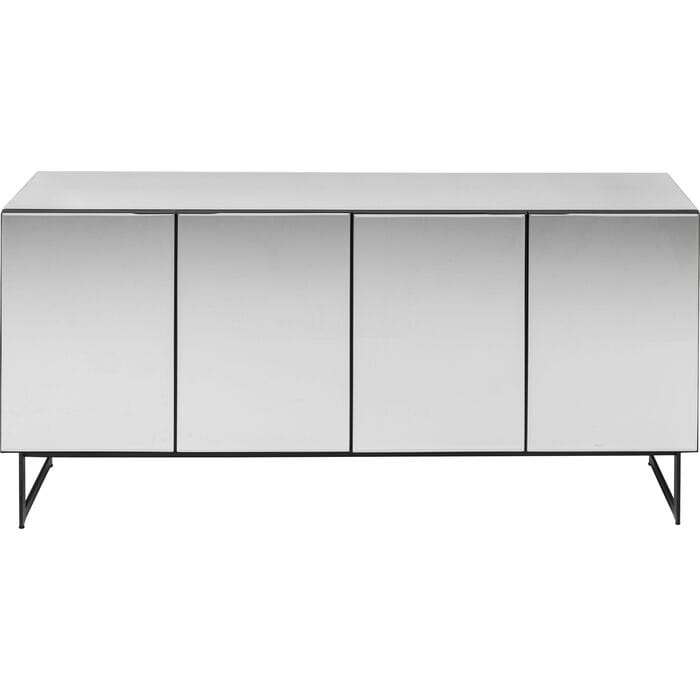 komoda Soran Black, komoda Kare Design, komoda lustrzana, komoda do salonu, komoda elegancka, komoda nowoczesna