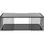 Stolik kawowy Wire Double Black 120x60cm