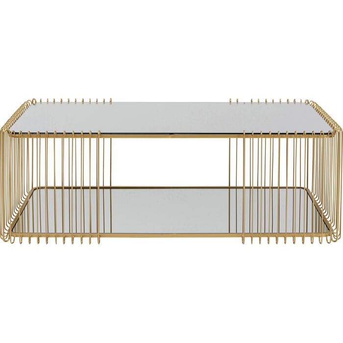 stolik kawowy Wire, stolik kawowy Kare Design, stolik kawowy metalowy, nowoczesny design