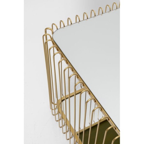 stolik kawowy Wire, stolik kawowy Kare Design, stolik kawowy metalowy, nowoczesny design
