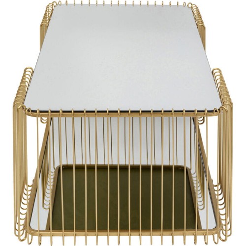 stolik kawowy Wire, stolik kawowy Kare Design, stolik kawowy metalowy, nowoczesny design