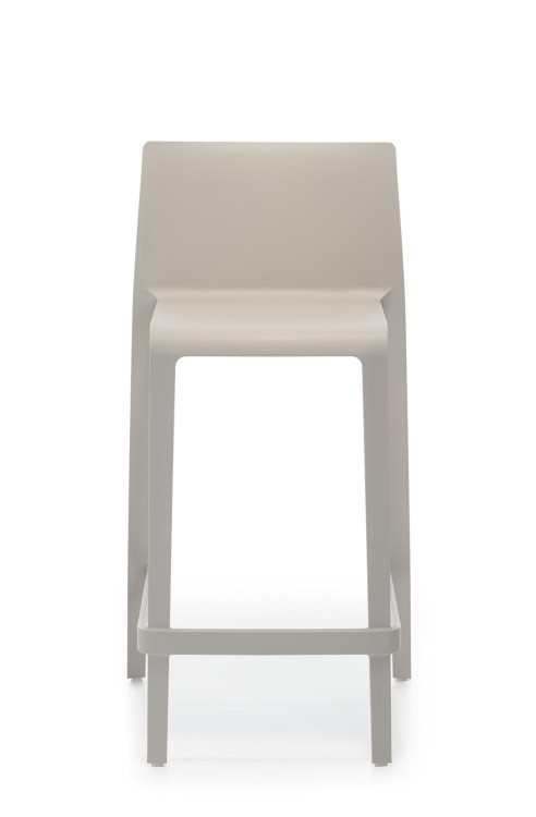 Hoker Volt 677 szary, hoker Pedrali, hoker do kuchni, hoker do jadalni, hoker do kawiarni, włoski design, nowoczesny design