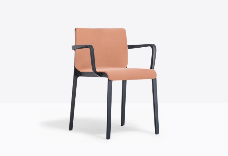 krzesło Volt 676, krzesło Pedrali, krzesło tapicerowane, krzesło do jadalni, krzesło do kuchni, włoski design, nowoczesny design