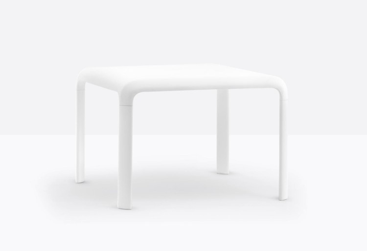 stolik kawowy Snow JR, stolik awowy Pedrali, stolik kawowy biały, stolik dla dzieci, stolik outdoor, włoski design, nowoczesny design
