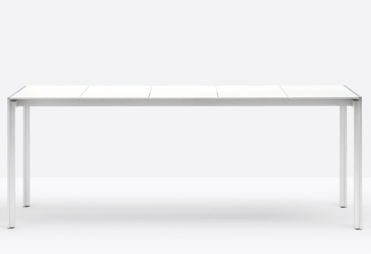 stół Matrix TMD, stół Pedrali, stół outdoorowy, stół prostokątny, czarny stół, sół do jadalni, elegancki stół, włoski design, nowoczesny design