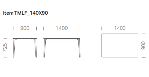 stół Malmo, stół Pedrali, stół rózne warianty, stół do jadalni, stół elegancki, nowoczesny design, włoski design
