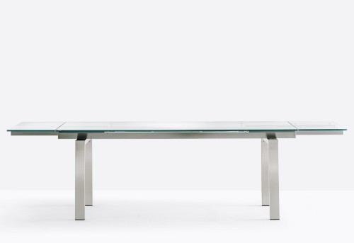 stół Magic, stół Pedrali, stół rozkładany, stół szklany, stół do jadalni, nowoczesny design, włoski design