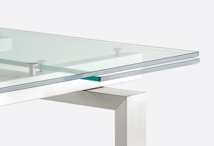 stół Magic, stół Pedrali, stół rozkładany, stół szklany, stół do jadalni, nowoczesny design, włoski design