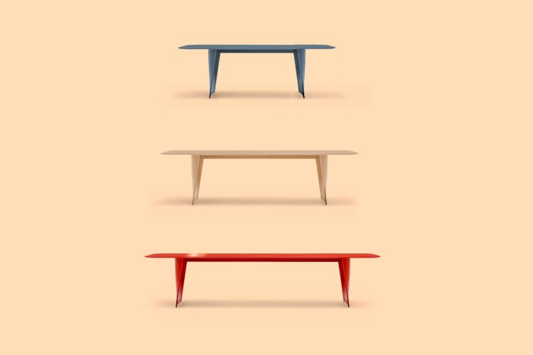 stół Frank, stół Pedrali, stół kolorowy, stół do jadalni, stół do restauracji, nowoczesny stół, nowoczesny design, włoski design