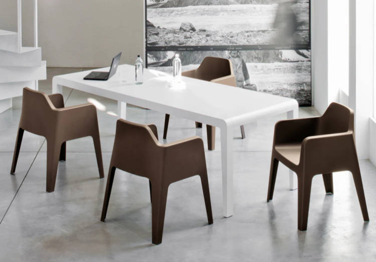 stół Exteso rozkładany, stół Pedrali, stół drewniany, stół dębowy, sół do jadalni, nowoczesny design, włoski design