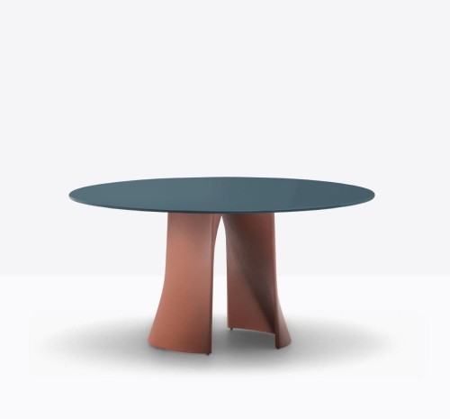 stół Anemos, stół Pedrali, stół okrągły, stół do jadalni, stół do restauracji, stół na taras, nowoczesny stół, nowoczesny design, włoski design