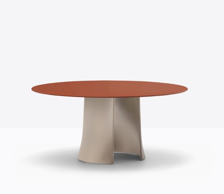 stół Anemos, stół Pedrali, stół okrągły, stół do jadalni, stół do restauracji, stół na taras, nowoczesny stół, nowoczesny design, włoski design