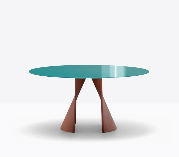 stół Anemos, stół Pedrali, stół okrągły, stół do jadalni, stół do restauracji, stół na taras, nowoczesny stół, nowoczesny design, włoski design