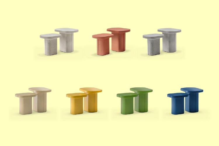 stolik Caementum, stolik kawowy Pedrali, stolik kawowy do salonu, stolik kawowy outdoorowy, stolik na taras, stolik nowoczesny, nowoczesny design, włoski design