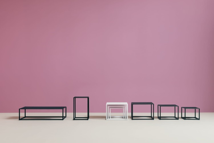 stolik kawowy Code, stolik kawowy Pedrali, stolik kawowy do salonu, stolik kawowy minimalistyczny, stolik loftowy, stolik stalowy, nowoczesny design, włoski design