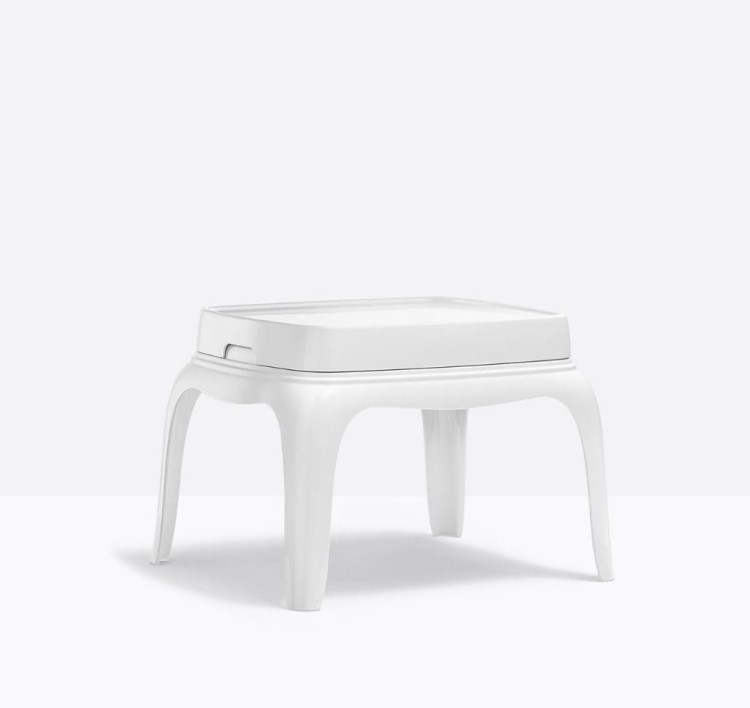 stolik kawowy Pasha 662, stolik kawowy Pedrali, stolik kawowy z towrzywa, stolik kawowy glamour, stolik kawowy nowoczesny, włoski design