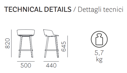hoker Babila, hoker Pedrali, hoker do kuchni, hoker do jadalni, hoker do restauracji, hoker włoski, nowoczesny design, włoski design