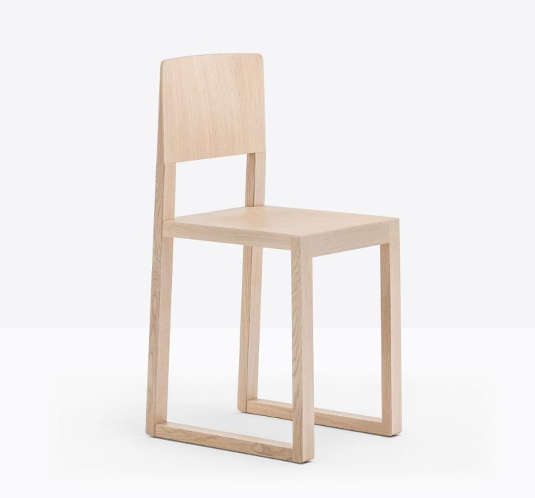 krzesło Brera, krzesło Pedrali, krzesło dębowe, krzesło drewniane, krzesło do jadalni, krzesło do kuchni, krzesło do restauracji, nowoczesny design, włoski design