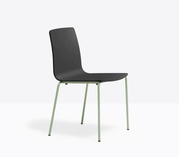 krzesło Inga, krzesło Pedrali, krzesło stalowe, krzesło z tworzywa, krzesło do jadalni, krzesło do kuchni, nowoczesny design, włoski design