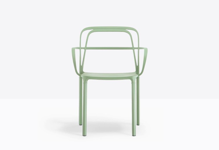 krzesło Intrigo, krzesło Pedrali, krzesło włoskie, krzesło outdoorowe, krzesło do jadalni, krzesło do restauracji, krzesło do kawiarni, nowoczesny design, włoski design