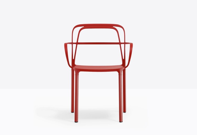 krzesło Intrigo, krzesło Pedrali, krzesło włoskie, krzesło outdoorowe, krzesło do jadalni, krzesło do restauracji, krzesło do kawiarni, nowoczesny design, włoski design