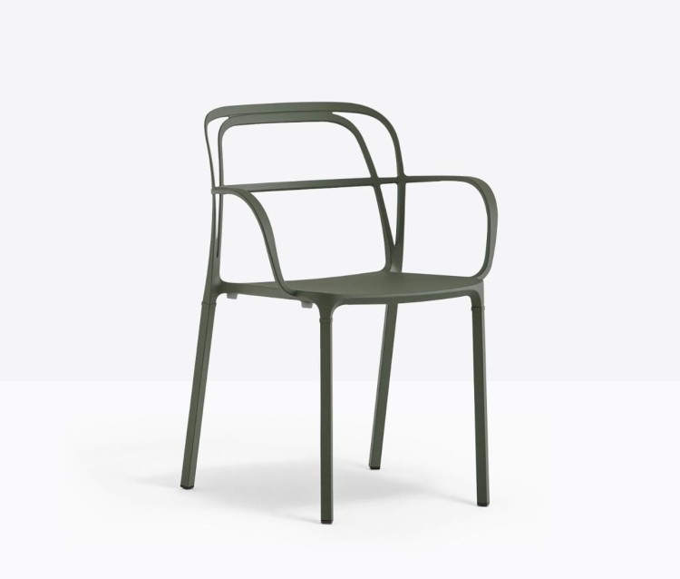krzesło Intrigo, krzesło Pedrali, krzesło włoskie, krzesło outdoorowe, krzesło do jadalni, krzesło do restauracji, krzesło do kawiarni, nowoczesny design, włoski design