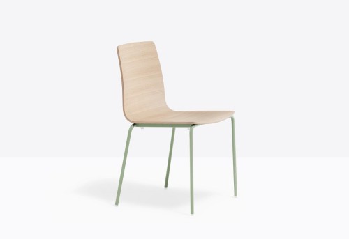 krzesło Inga, krzesło Pedrali, krzesło stalowe, krzesło drewniane, krzesło do jadalni, krzesło do kuchni, nowoczesny design, włoski design
