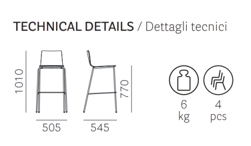 hoker Inga, hoker Pedrali, hoker stalowy, hoker drewniany, hoker do kuchni, hoker do jadalni, hoker do restauracji, nowoczesny design, włoski design