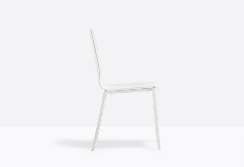 krzesło Kuadra, krzesło Pedrali, krzesło stalowe, krzesło z tworzywa, krzesło do jadalni, krzesło do kawiarni, krzesło do restauracji, nowoczesny design, włoski design