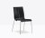 krzesło Kuadra, krzesło Pedrali, krzesło stalowe, krzesło skórzane, krzesło do jadalni, krzesło do kawiarni, krzesło do restauracji, nowoczesny design, włoski design