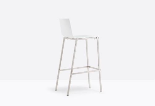 hoker Kuadra, hoker Pedrali, hoker stalowy, hoker z tworzywa, hoker do jadalni, hoker do kawiarni, hoker do restauracji, nowoczesny design, włoski design