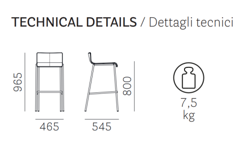 hoker Kuadra, hoker Pedrali, hoker stalowy, hoker skóra, hoker do jadalni, hoker do kawiarni, hoker do restauracji, nowoczesny design, włoski design