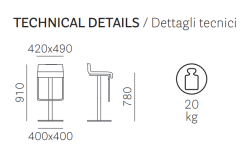 hoker Kuadra, hoker Pedrali, hoker obrotowy, hoker do jadalni, hoker do kuchni, hoker do restauracji, hoker drewniany, nowoczesny hoker, nowoczesny design, włoski design